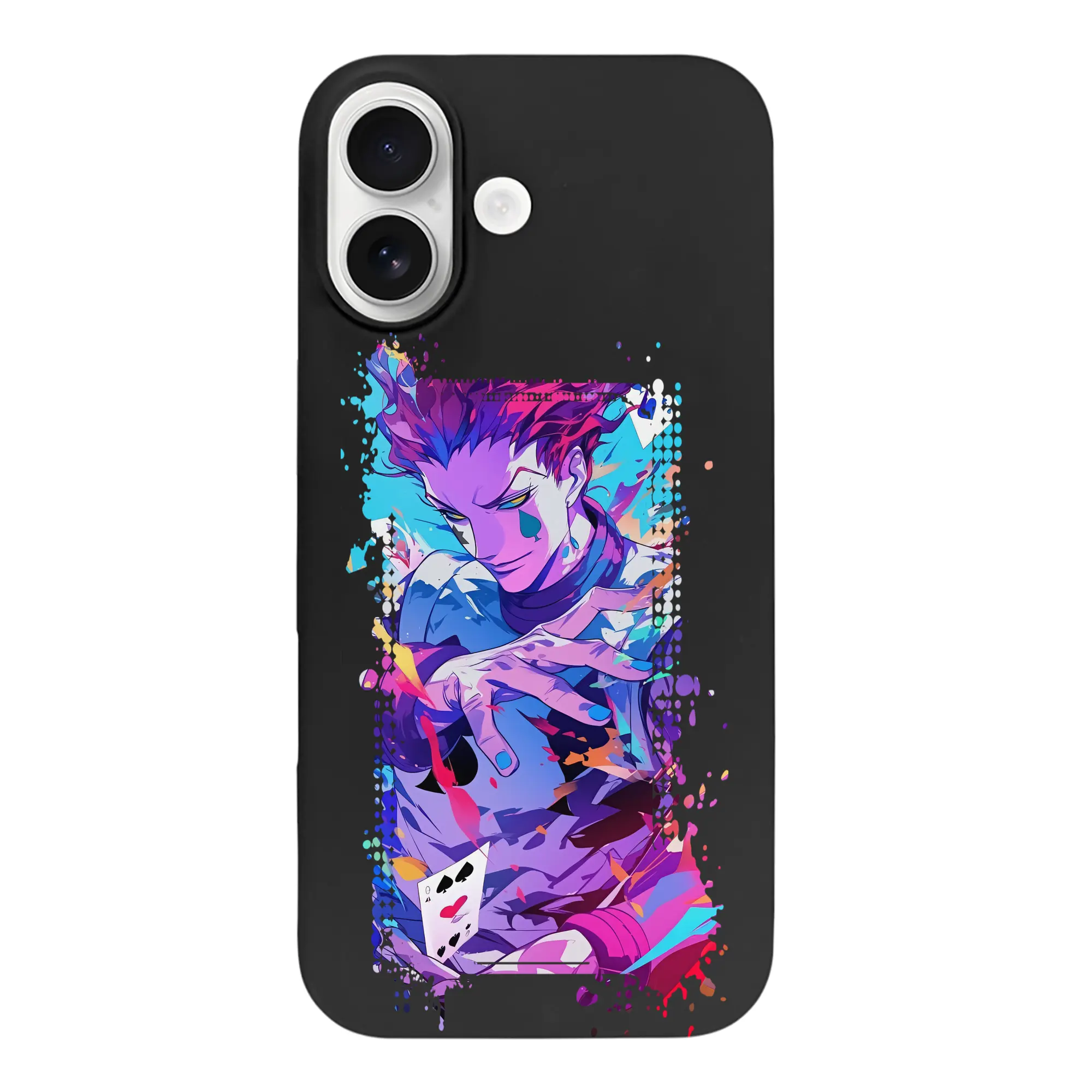 ハンター×ハンター グッズ ヒソカ＝モロウ - iPhone 17 シリーズ シリコンケース 薄型 耐衝撃 指紋防止 ソフトタッチカバー 精密フィット 傷防止 保護ケース iPhone 17/17 Air/17 Pro/17 Pro Max 対応